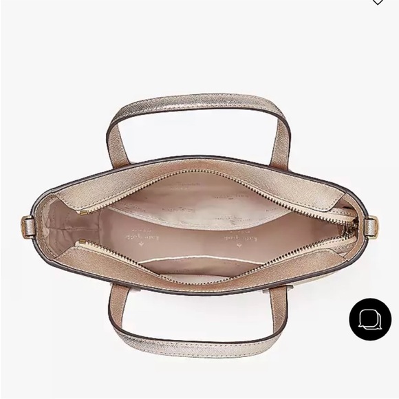 Kate Spade glitter glimmer satchel NWT
gold designer - Picture 4 of 7